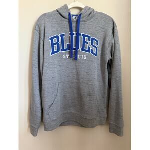 Embroidered St. Louis Blues Hoodie Size Medium | NHL Official Licensed Product